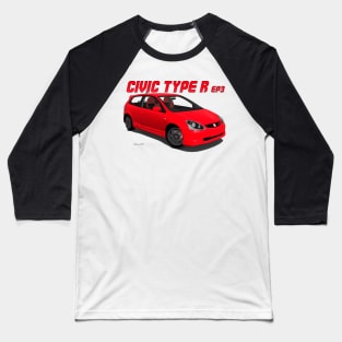 Civic Type R Baseball T-Shirt